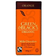 Green & Blacks Blood Orange Chocolate