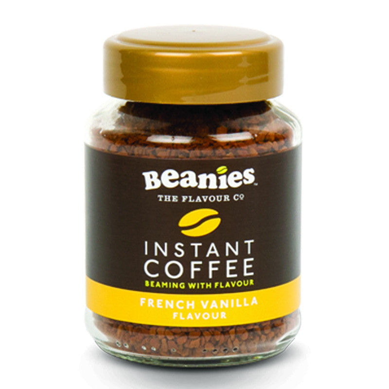 Beanies Vanilla Flavoured Coffee (50g) – Flavoured Coffee Company