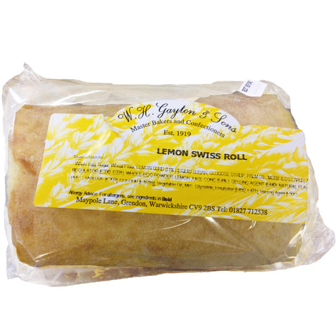 Gaytons Lemon Swiss Roll
